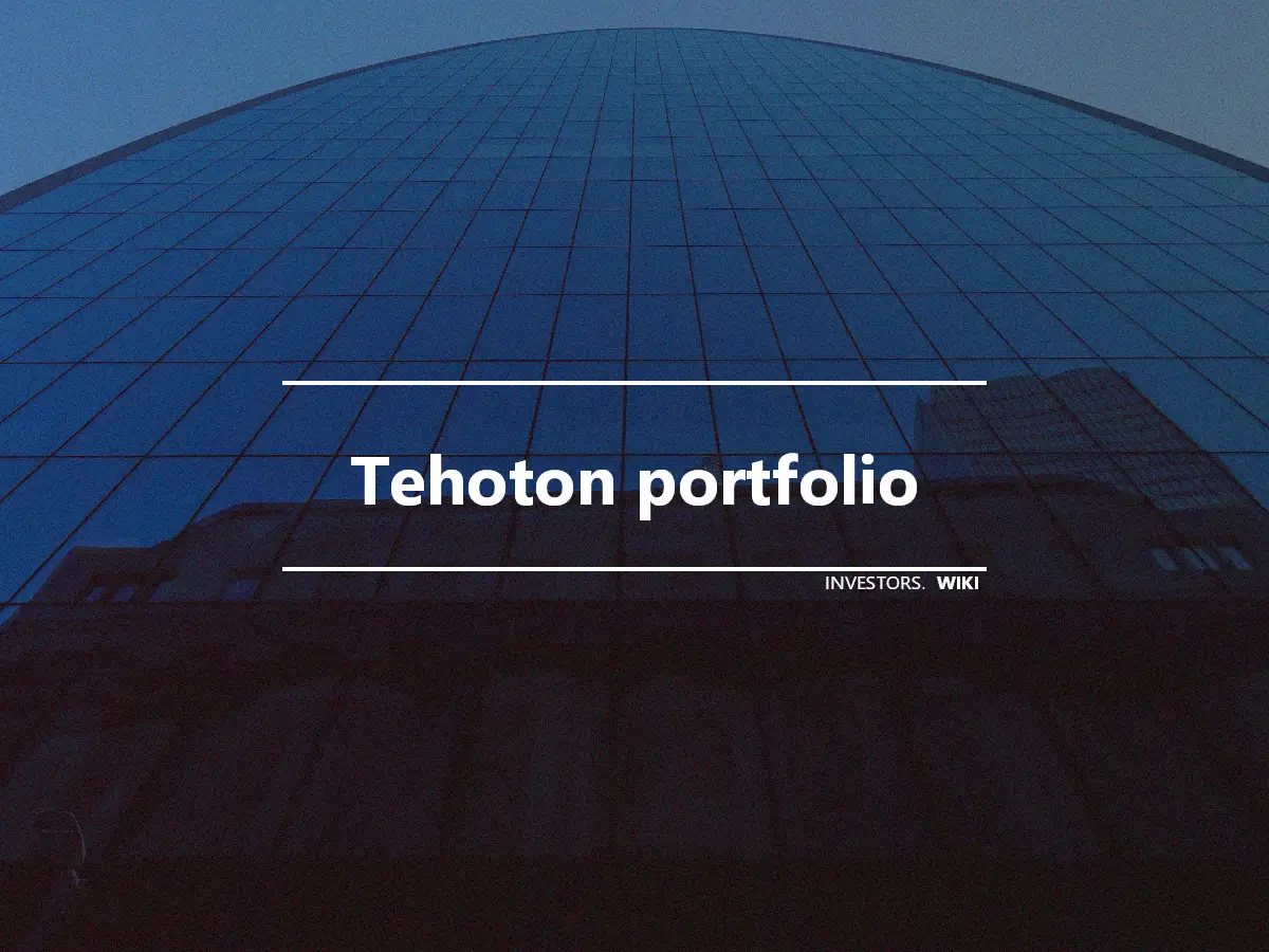 Tehoton portfolio