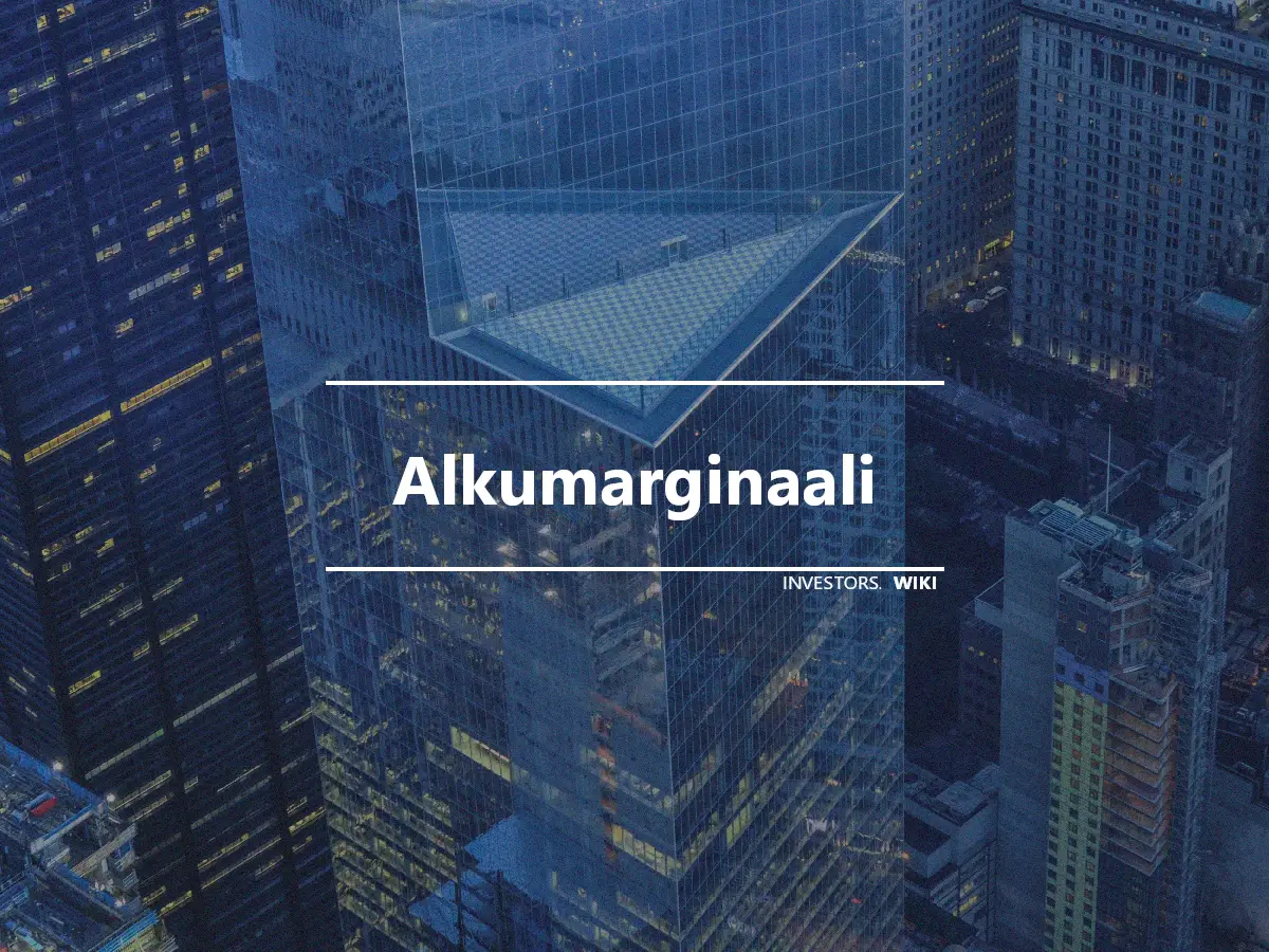 Alkumarginaali