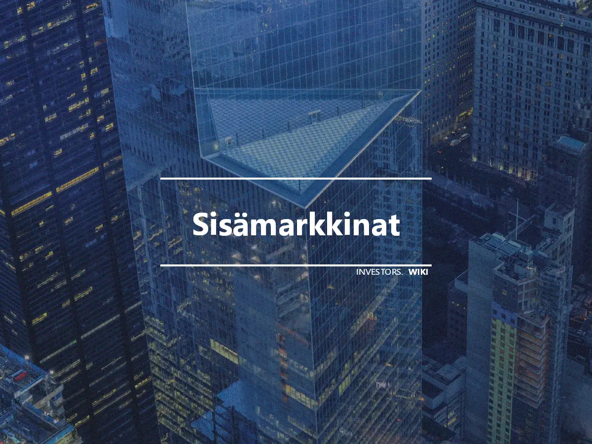 Sisämarkkinat