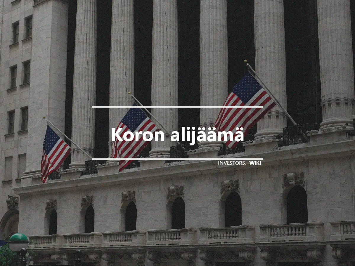 Koron alijäämä