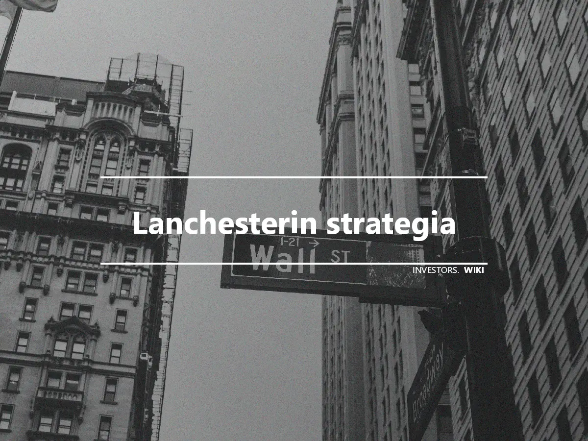 Lanchesterin strategia