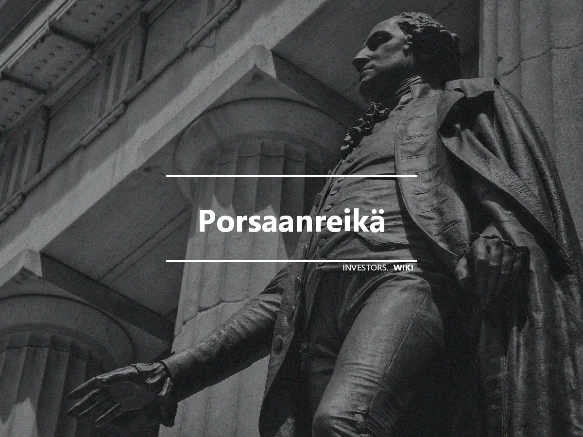 Porsaanreikä