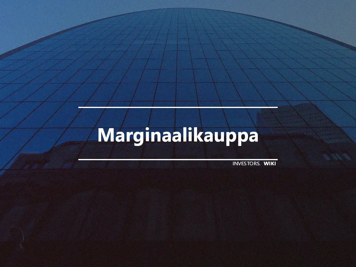 Marginaalikauppa