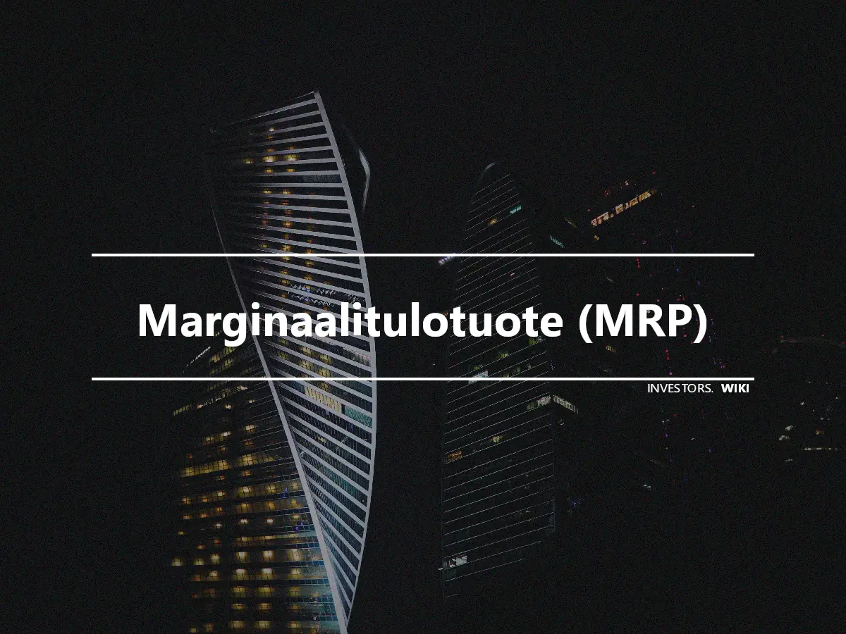 Marginaalitulotuote (MRP)
