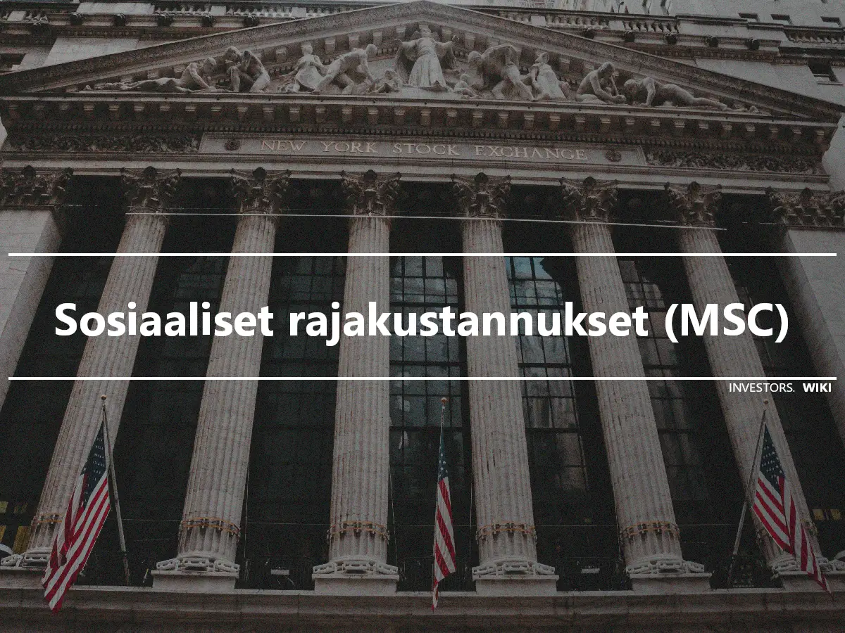 Sosiaaliset rajakustannukset (MSC)