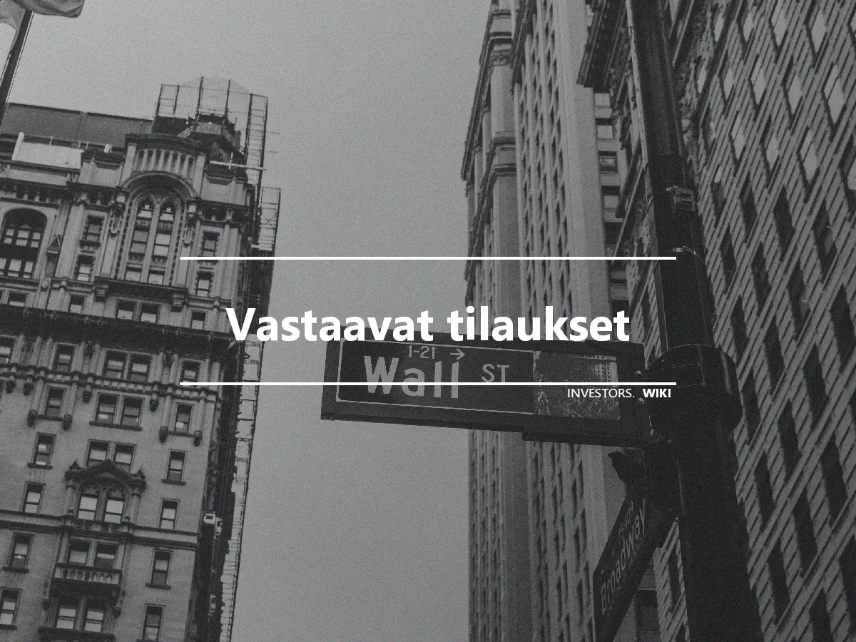 Vastaavat tilaukset