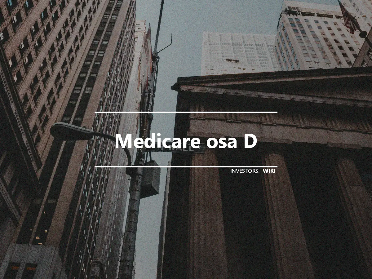 Medicare osa D