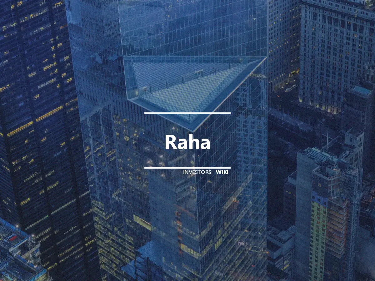 Raha