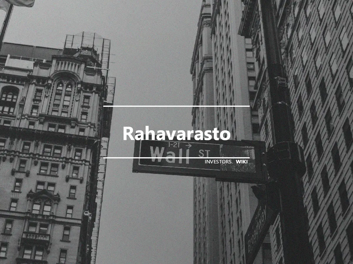 Rahavarasto