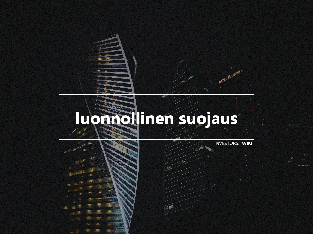 luonnollinen suojaus