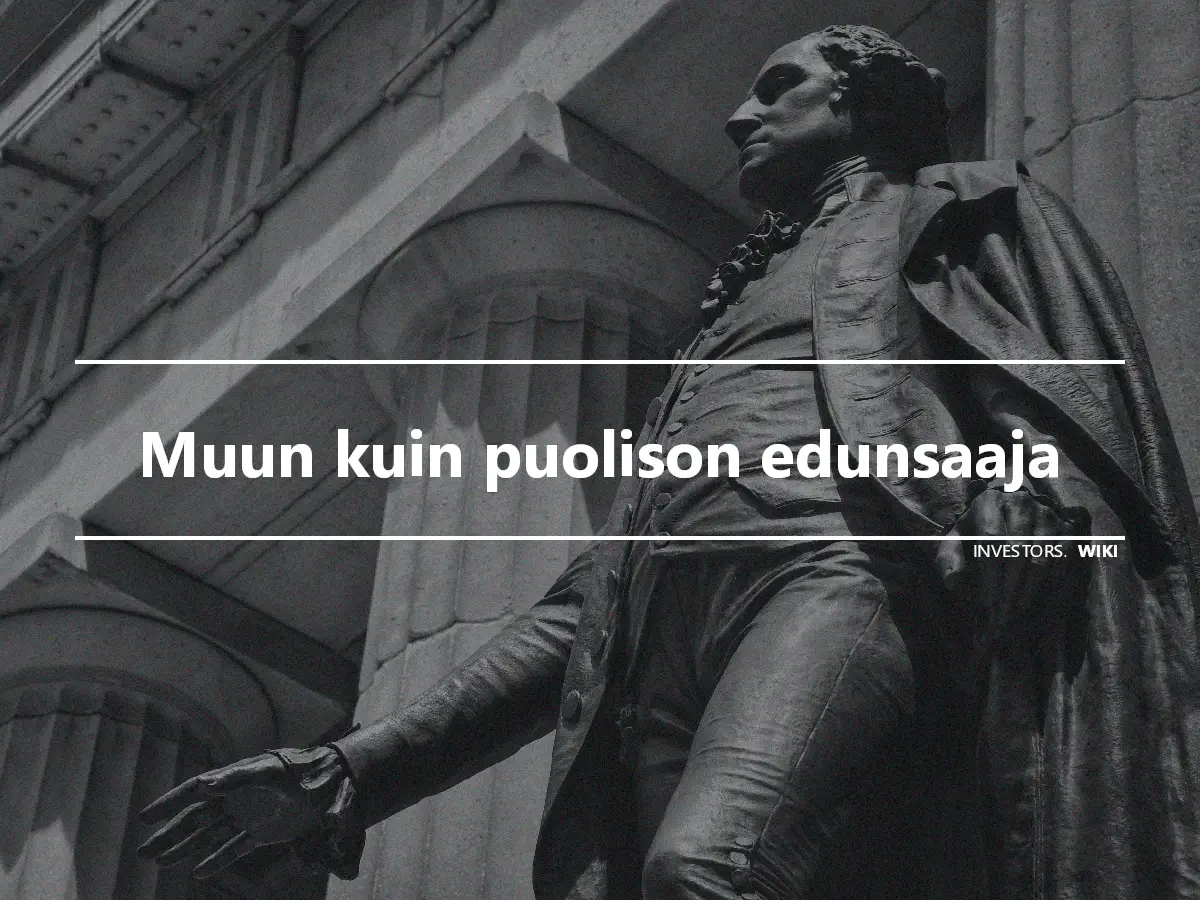 Muun kuin puolison edunsaaja