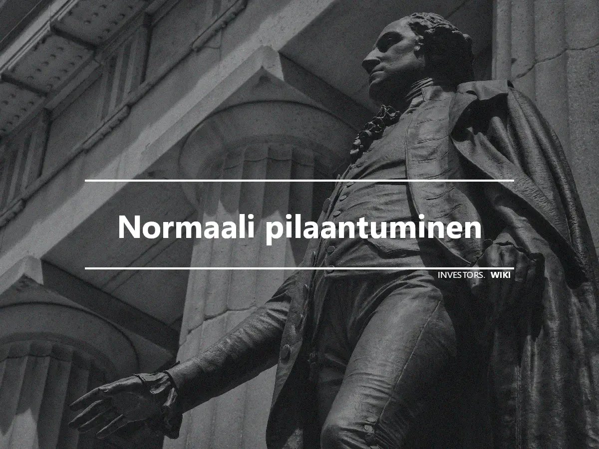 Normaali pilaantuminen