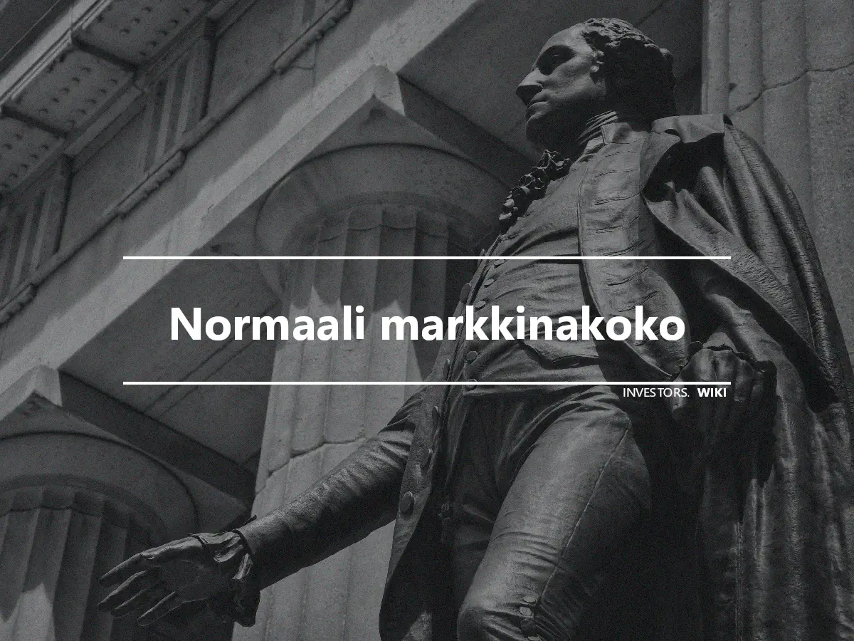 Normaali markkinakoko