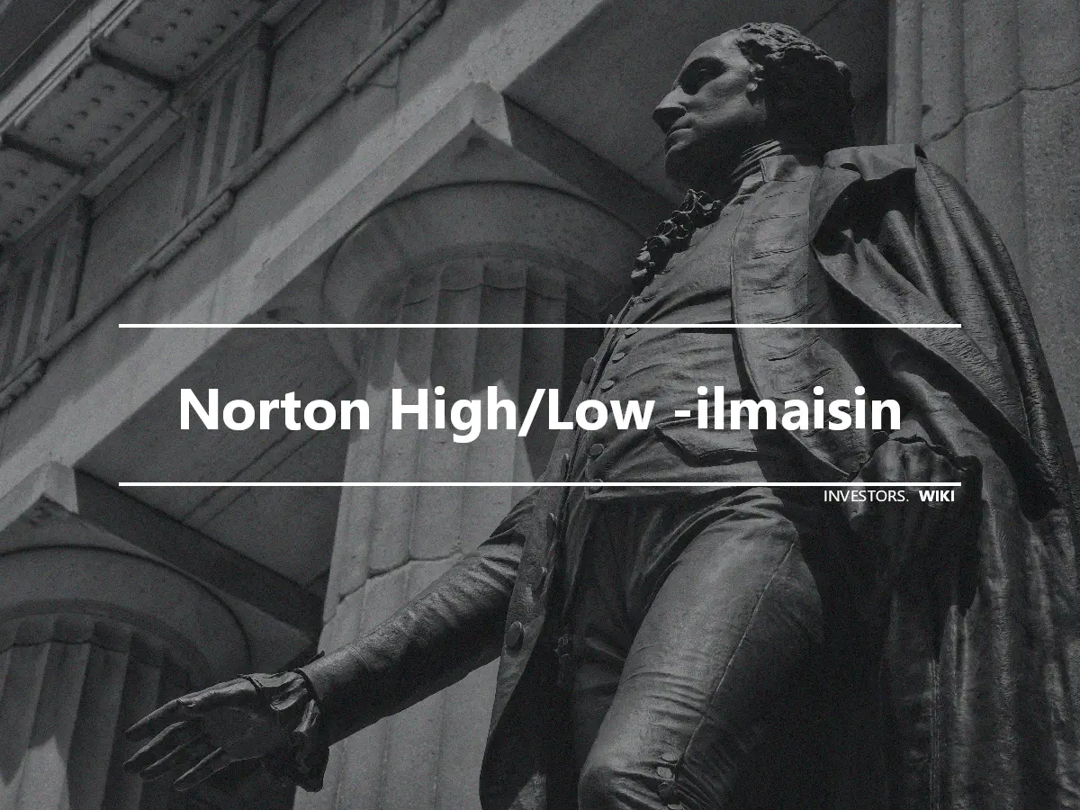 Norton High/Low -ilmaisin