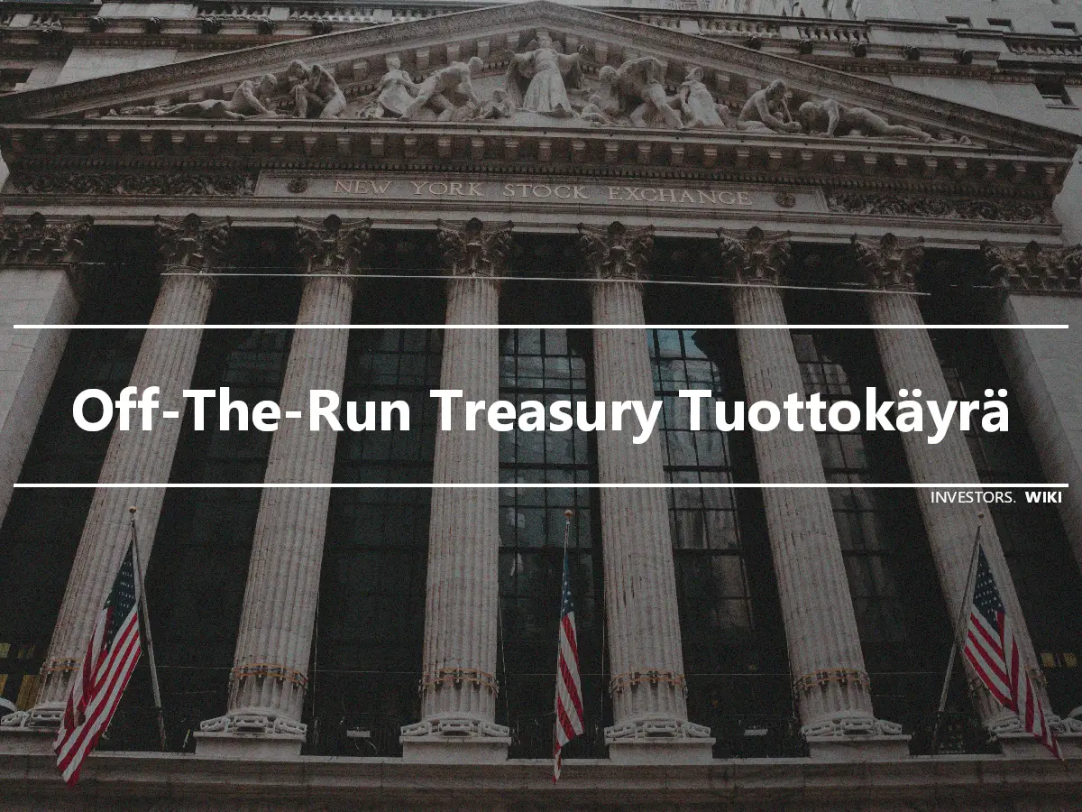 Off-The-Run Treasury Tuottokäyrä