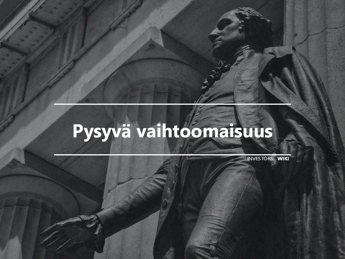 Pysyvä vaihtoomaisuus