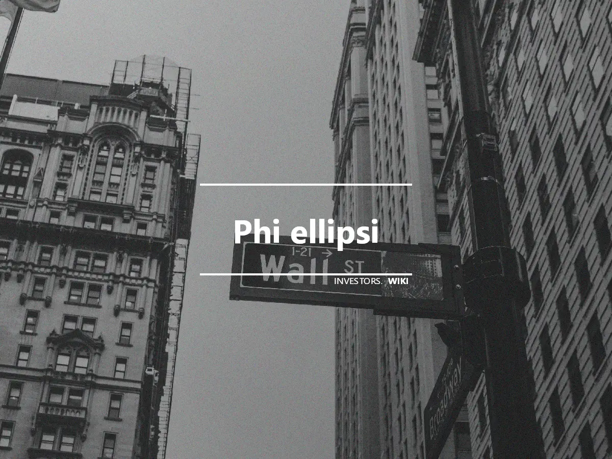 Phi ellipsi