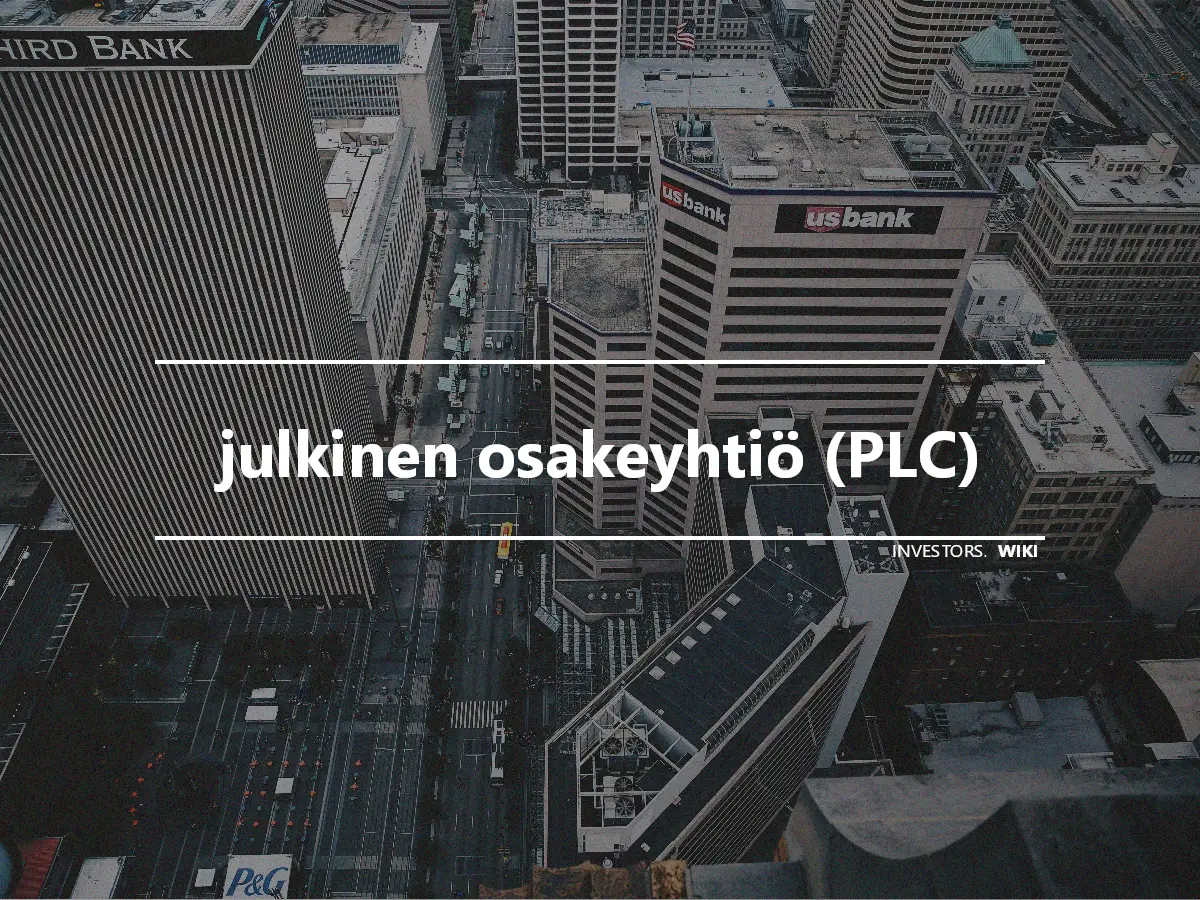 julkinen osakeyhtiö (PLC)