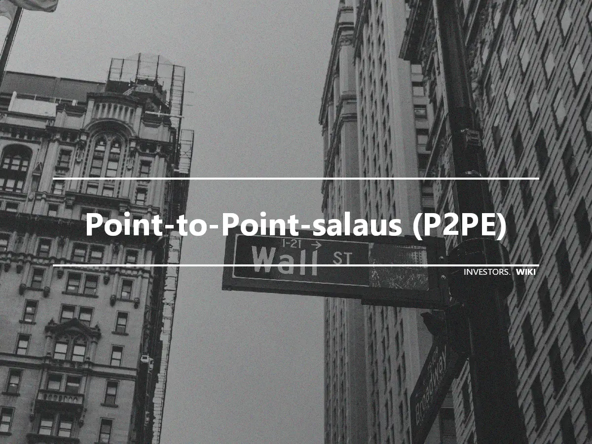 Point-to-Point-salaus (P2PE)
