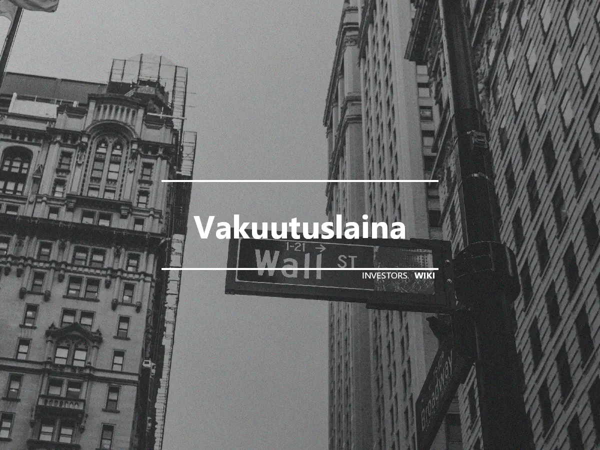 Vakuutuslaina