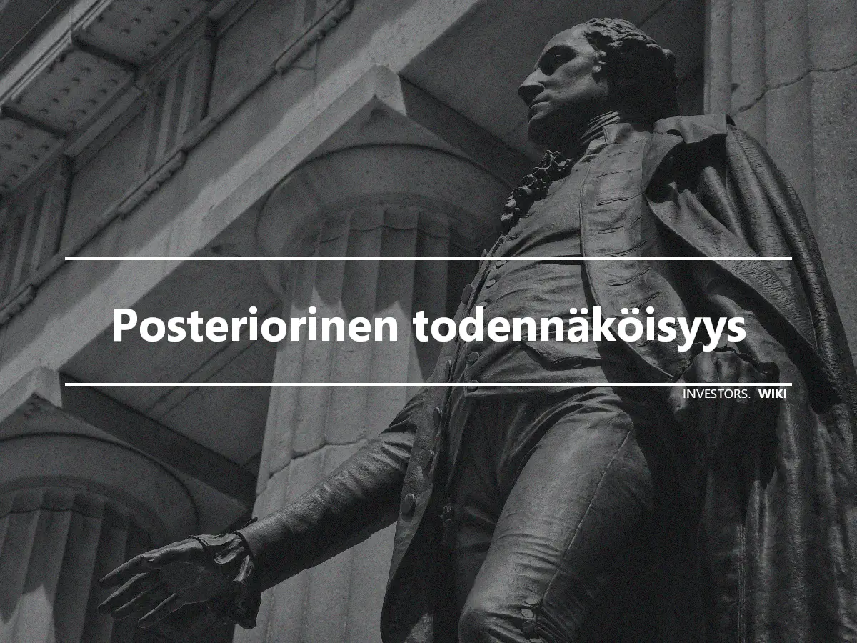 Posteriorinen todennäköisyys