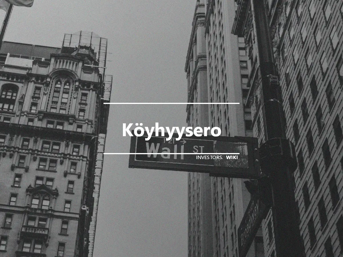 Köyhyysero