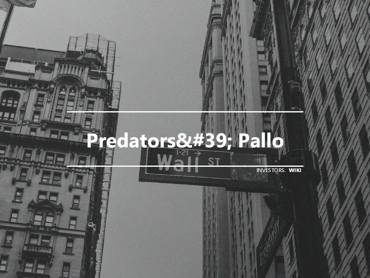 Predators&#39; Pallo