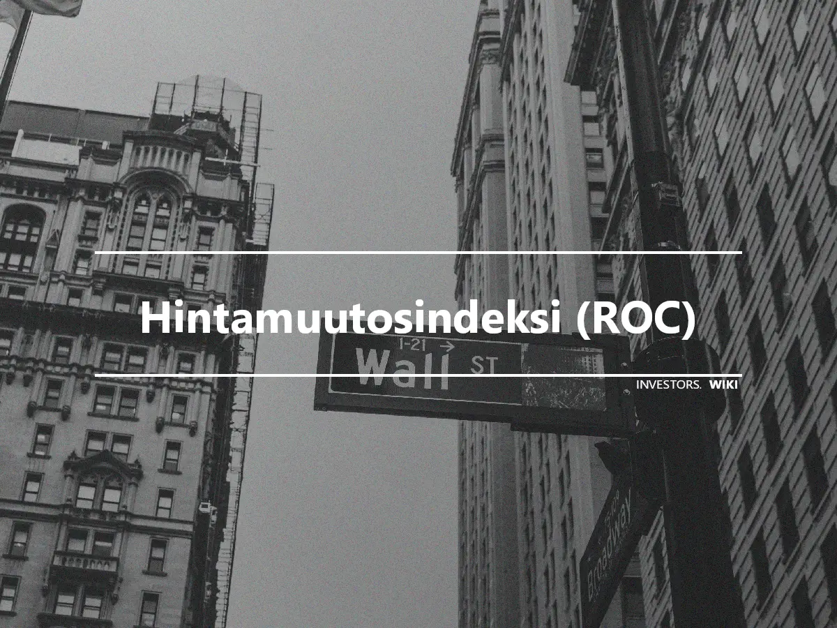 Hintamuutosindeksi (ROC)