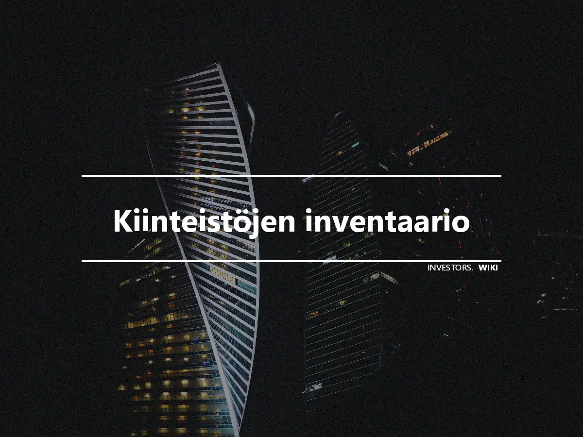 Kiinteistöjen inventaario