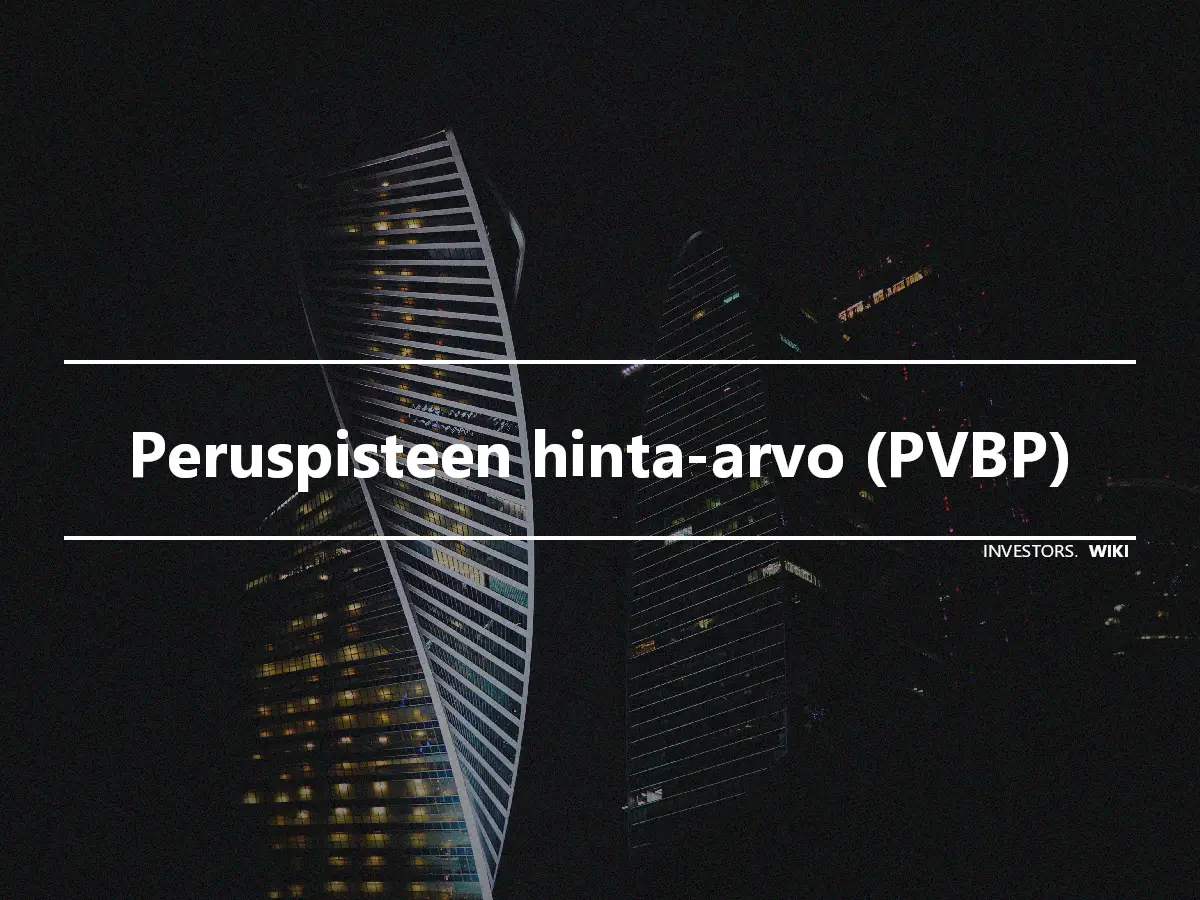 Peruspisteen hinta-arvo (PVBP)