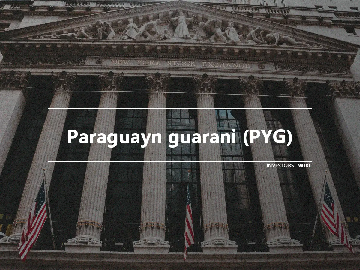 Paraguayn guarani (PYG)