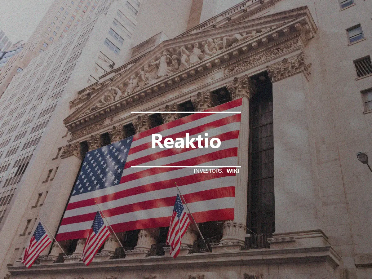 Reaktio