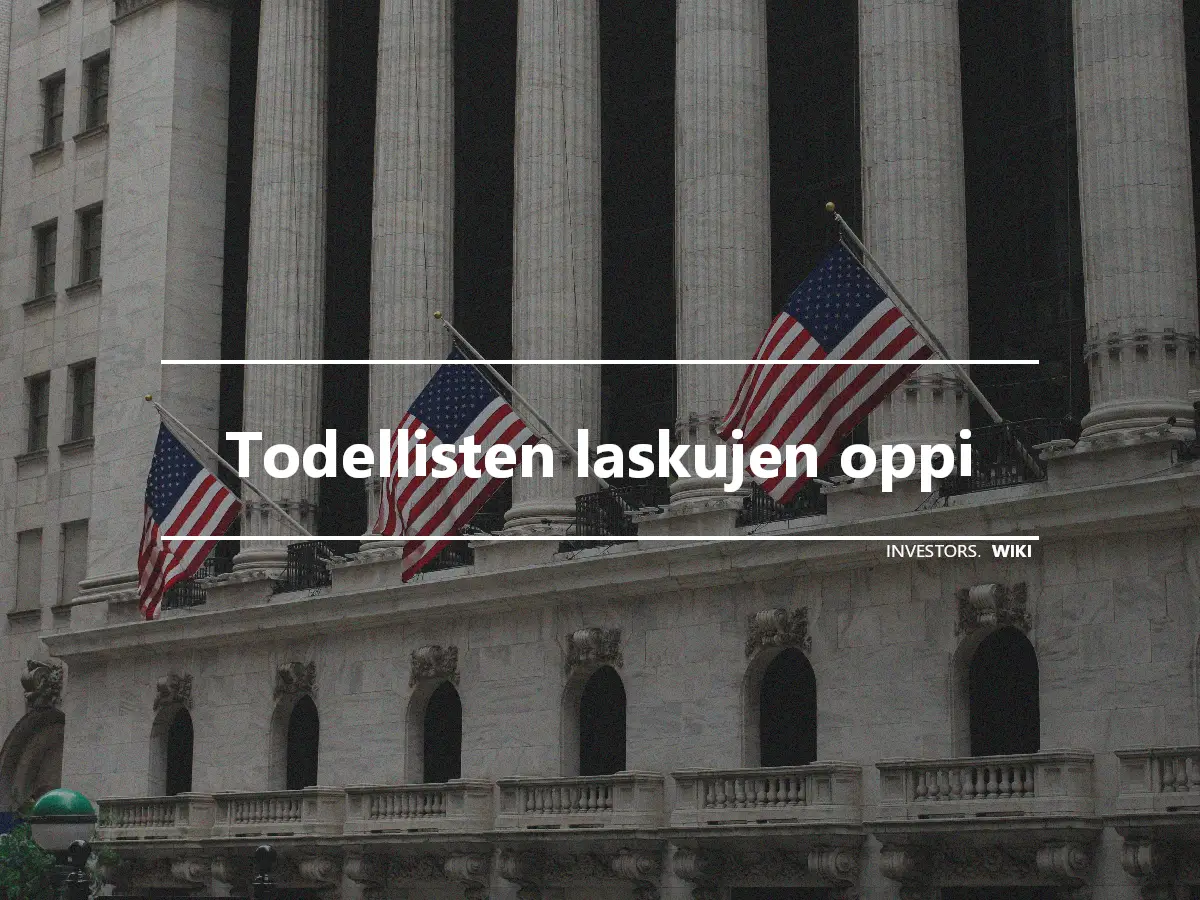 Todellisten laskujen oppi