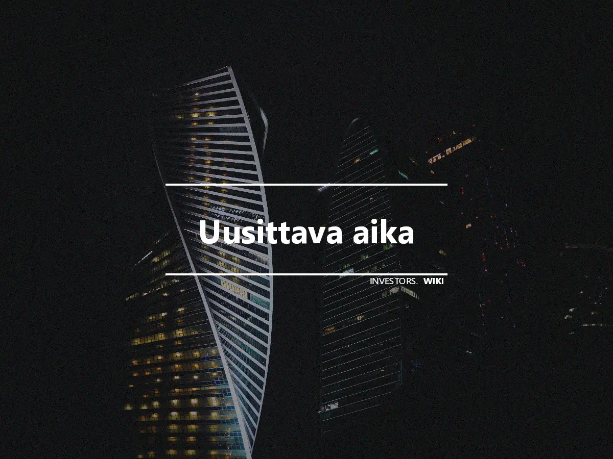 Uusittava aika