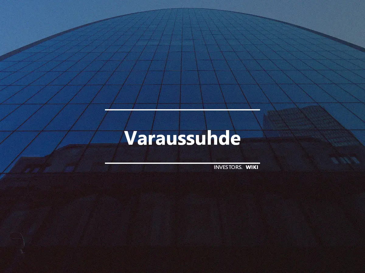 Varaussuhde