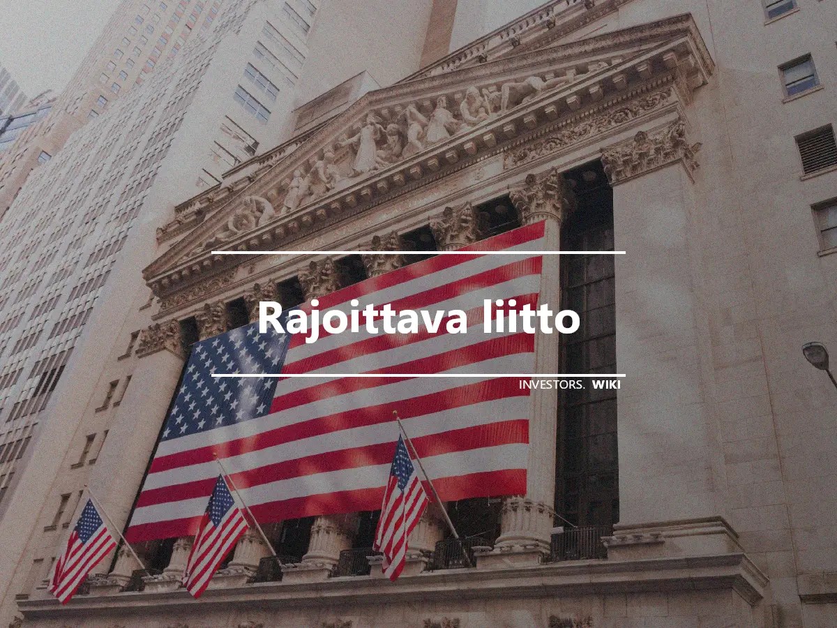 Rajoittava liitto