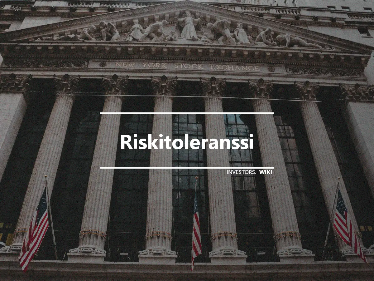 Riskitoleranssi