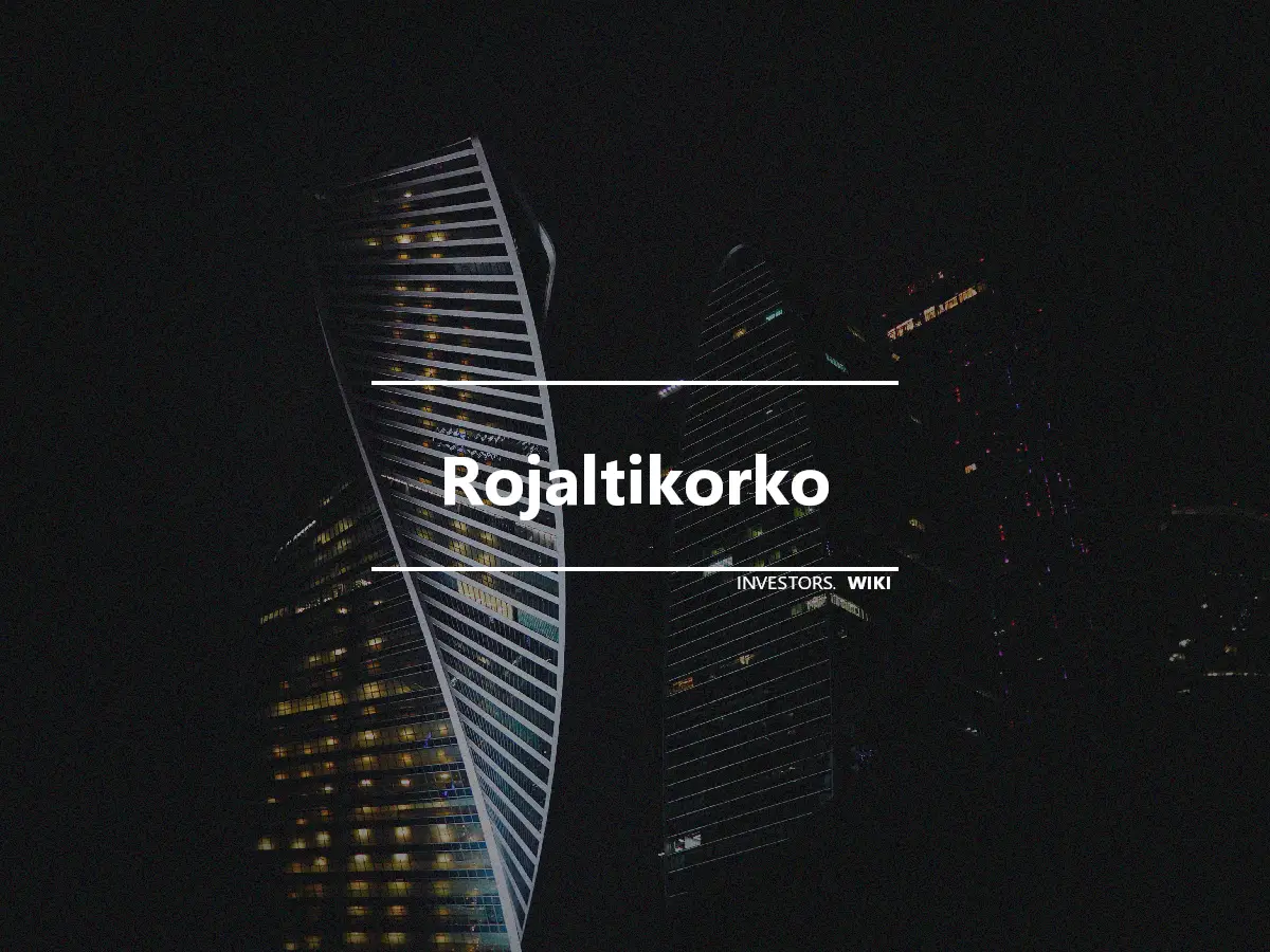 Rojaltikorko