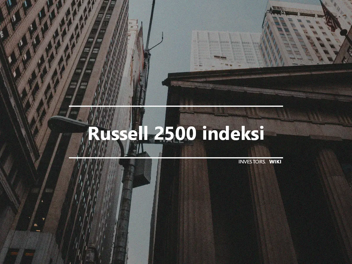 Russell 2500 indeksi