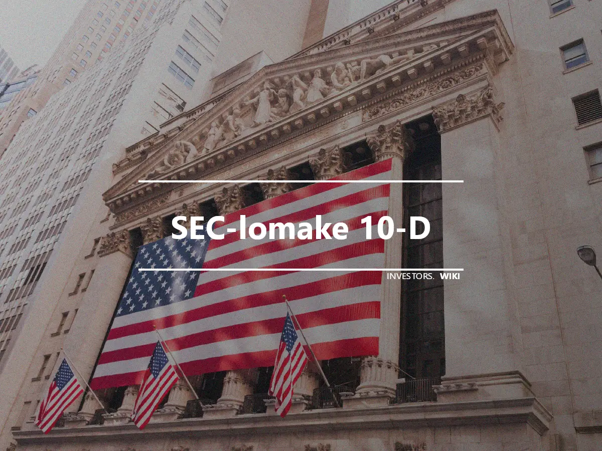 SEC-lomake 10-D