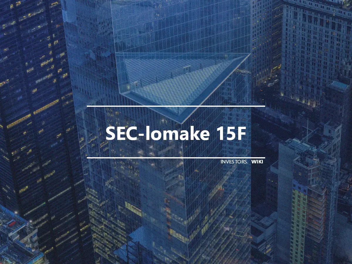 SEC-lomake 15F