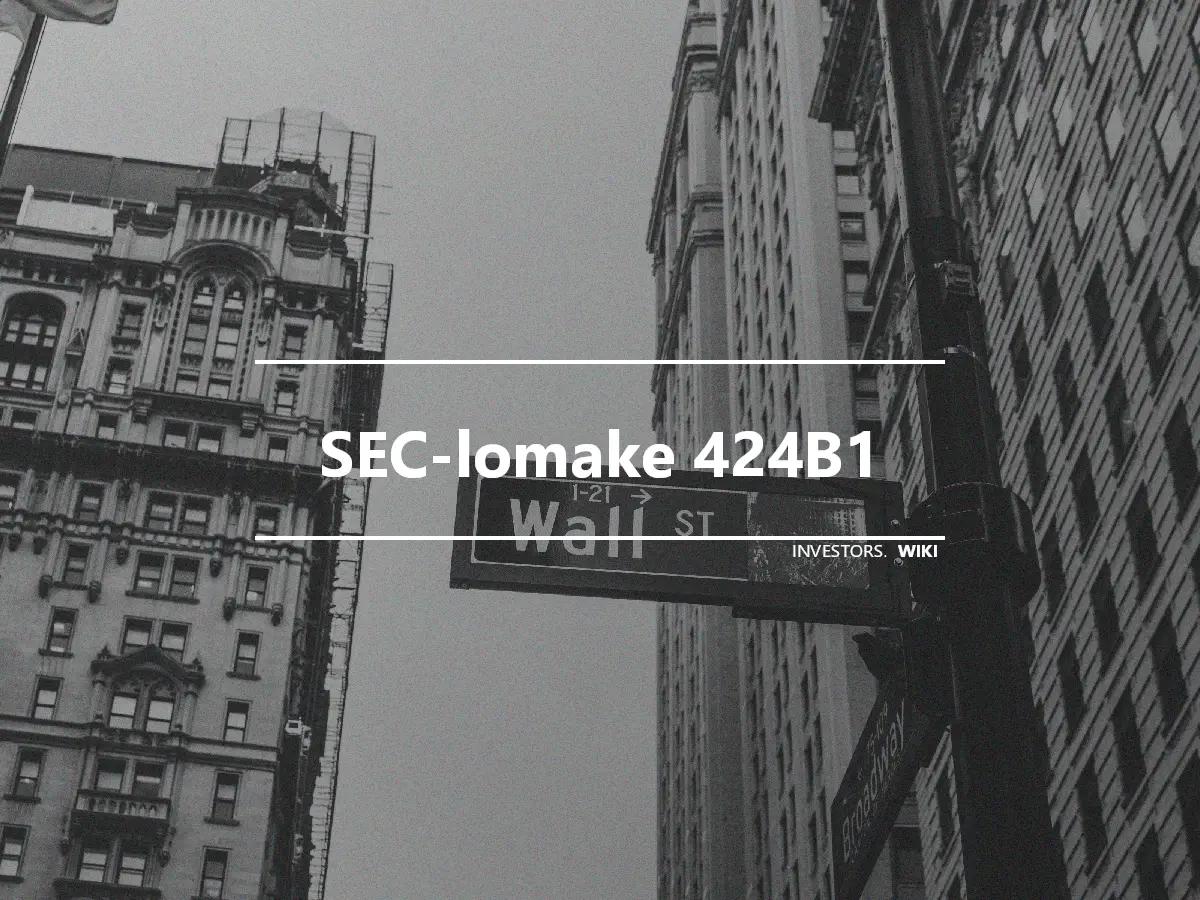 SEC-lomake 424B1