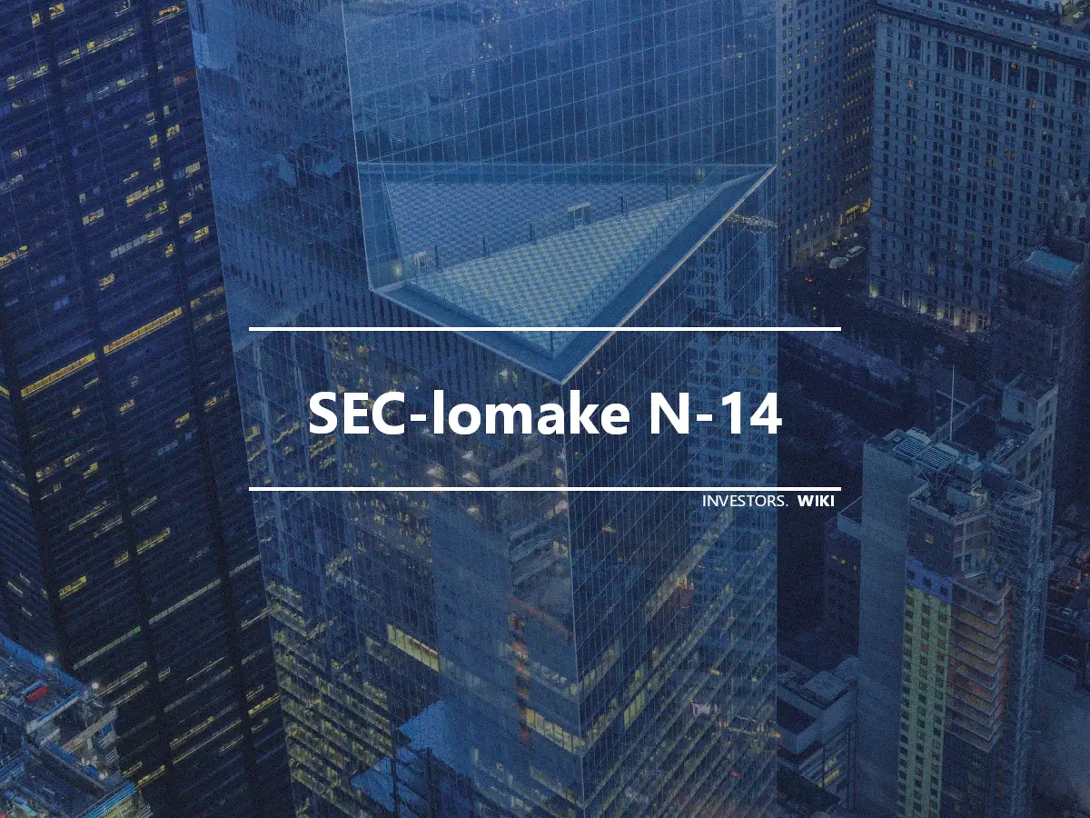 SEC-lomake N-14