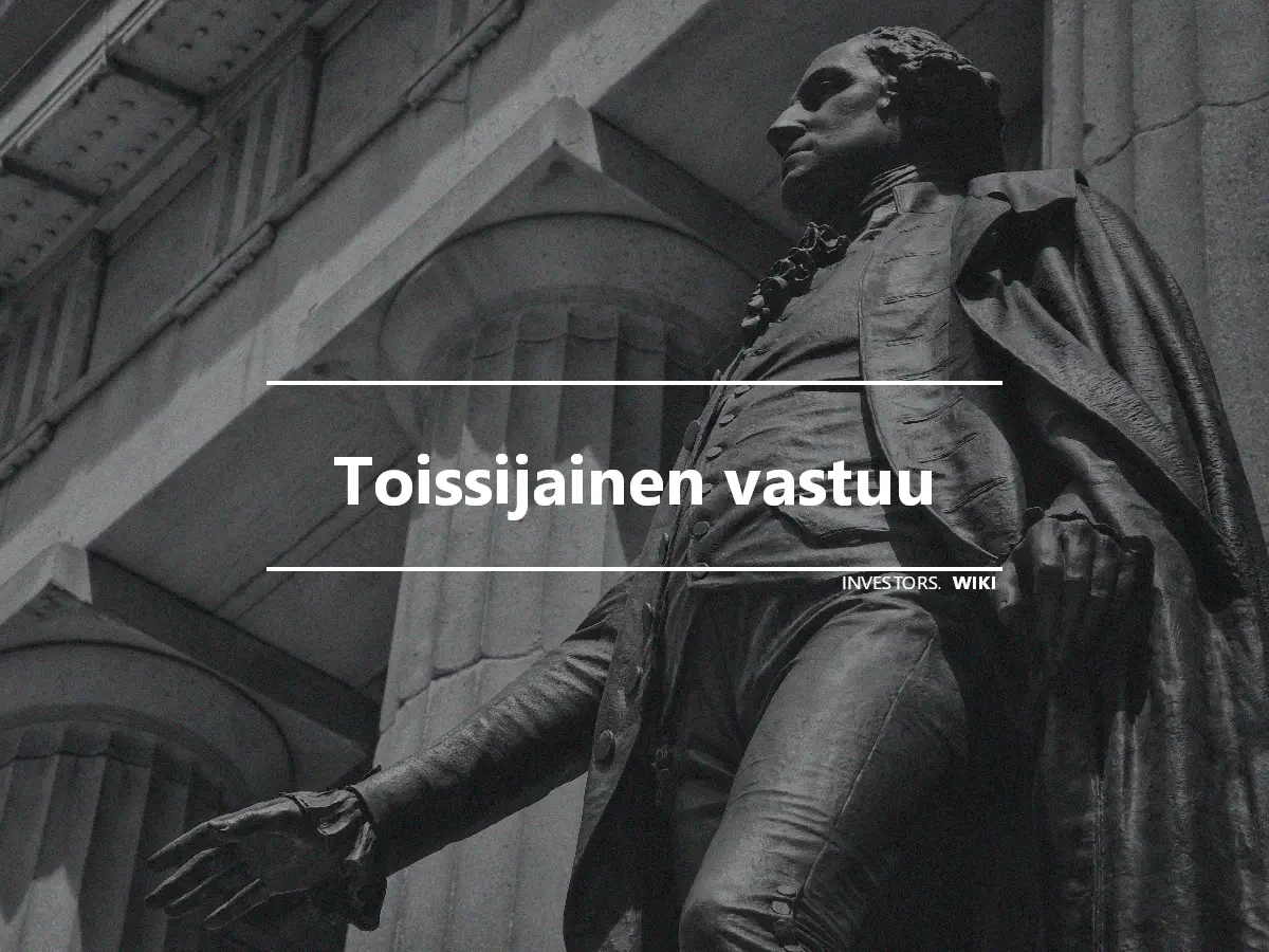 Toissijainen vastuu