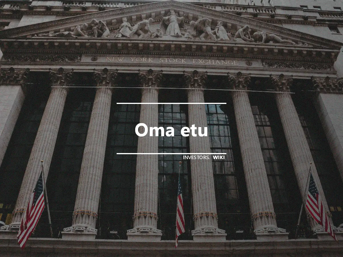 Oma etu