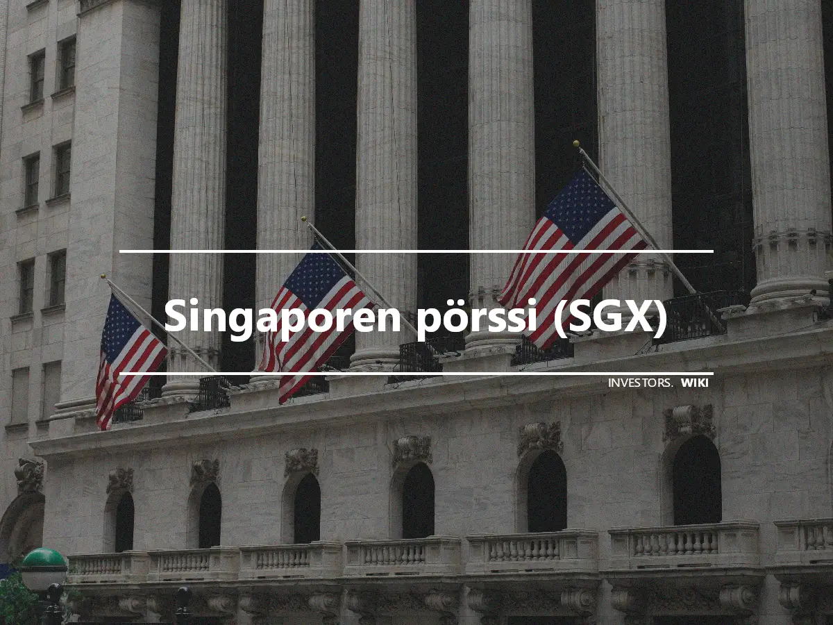 Singaporen pörssi (SGX)