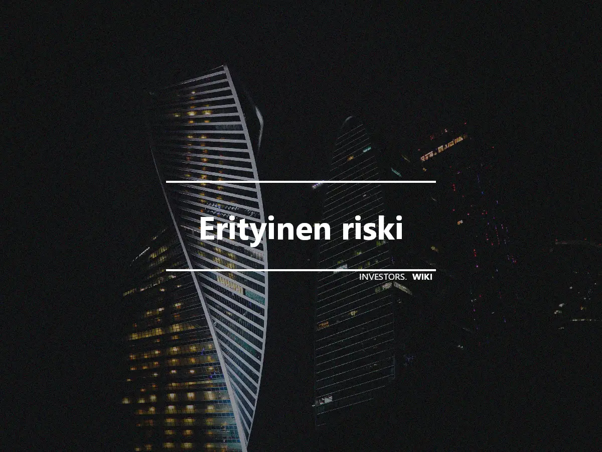 Erityinen riski