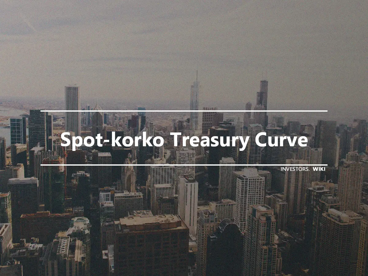 Spot-korko Treasury Curve