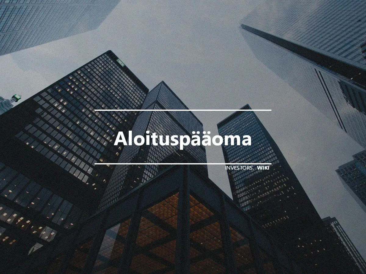 Aloituspääoma