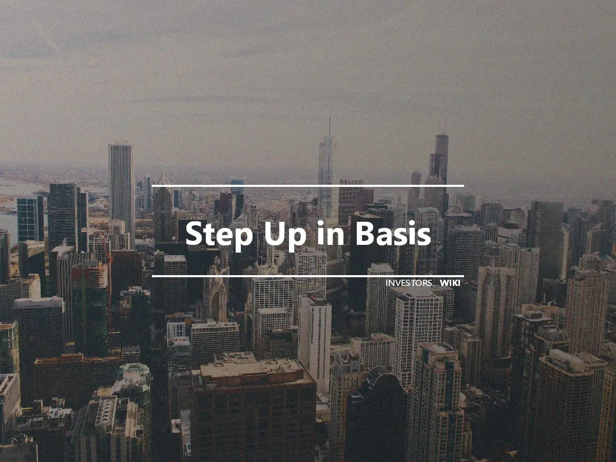 Step Up in Basis